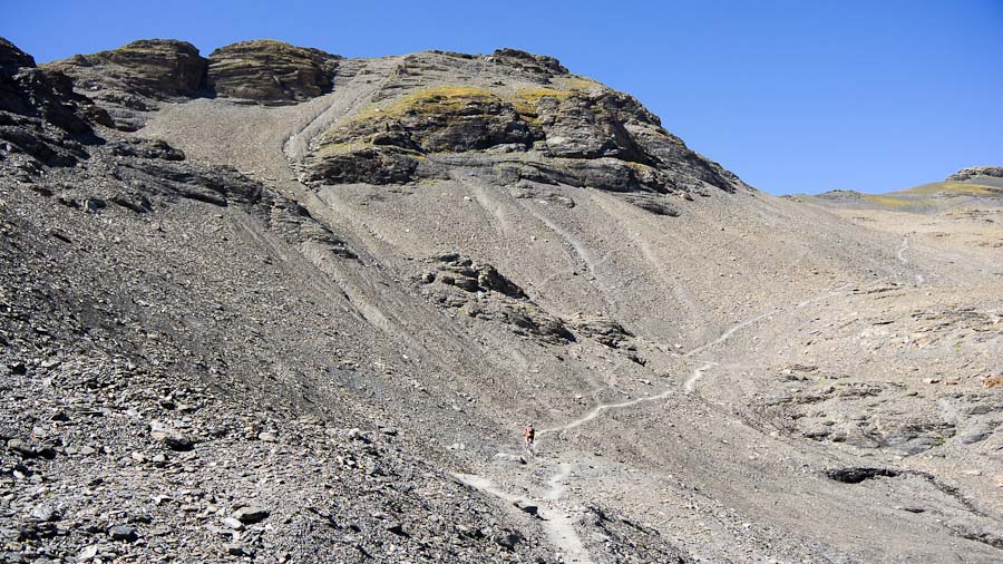 Col de Salenton : portage bien sèvère