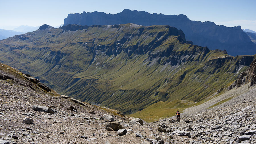 Face aux Fiz : Col de Salenton W