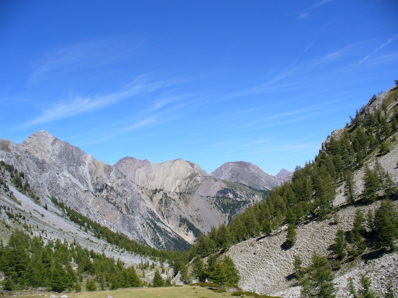 Piste Montée : ... tout au long ...