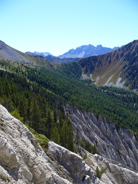 Ruine Blanche : Col Fromage en vue