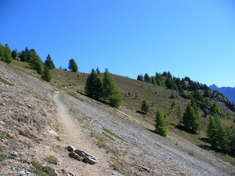 Crête des Chambrettes : Single devenant roulant