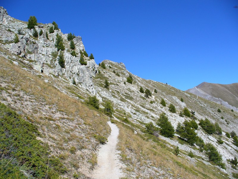 Crête des Chambrettes : En route vers le Poste Optique...