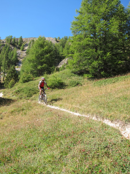 #8 Tronchet : dans le descente du Col Tronchet Tronchet : dans le descente du Col Tronchet