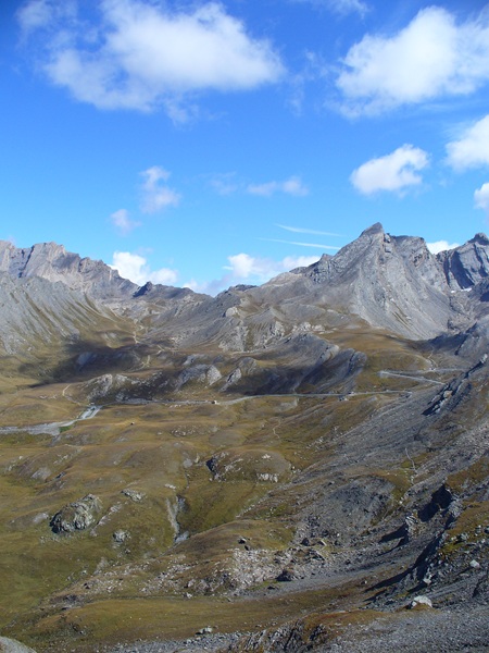 Chamoussière : Vue sur le Col Vieux