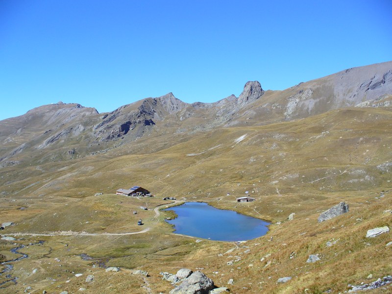 Sentier Descente : Lac de la Blanche