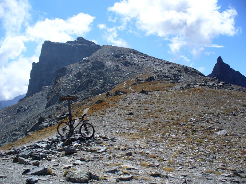 Pic Caramantran : Le col de St-Véran