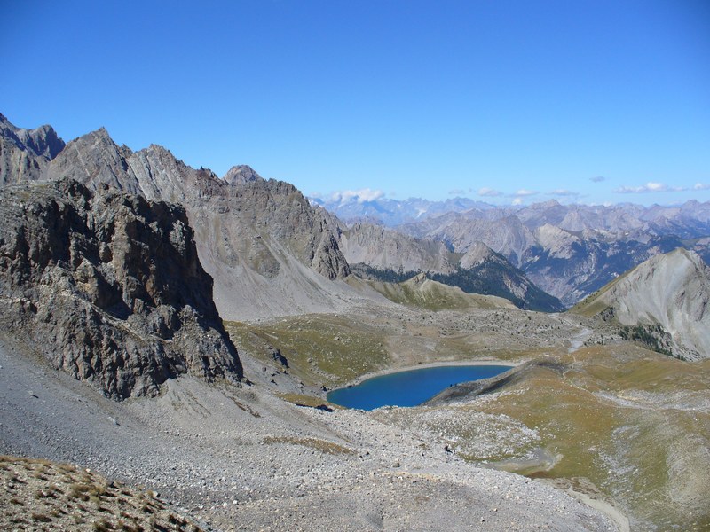 Col Girardin : Le lac ste-Anne