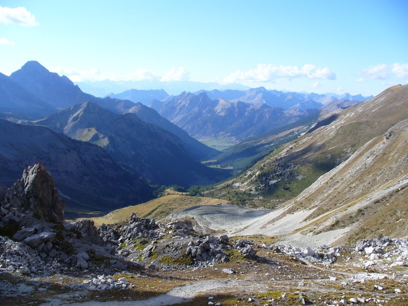 Col Tronchet : L'excellente descente nord