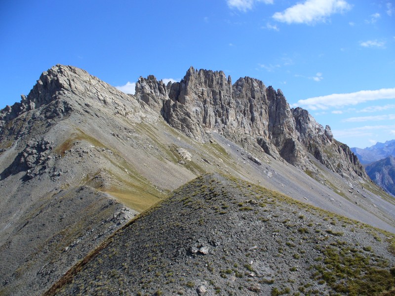 Col de Furfande : Crête de Croseras