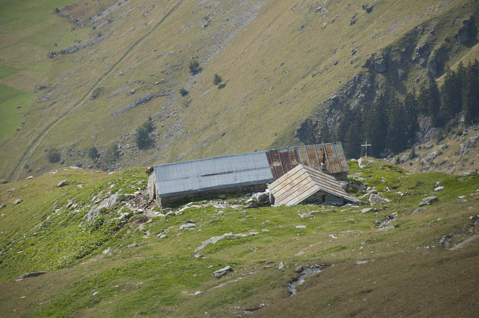 Alpage du lécheron : Plongée sur l'alpage du lécheron