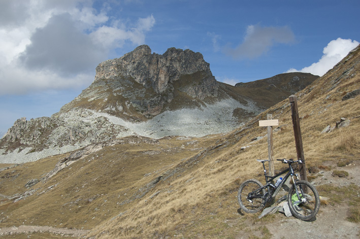 col de la Bauche de Mio : Au col