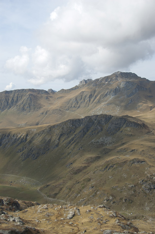 #3 passage de la frête : Vue sur les différents vallons traversés passage de la frête : Vue sur les différents vallons traversés