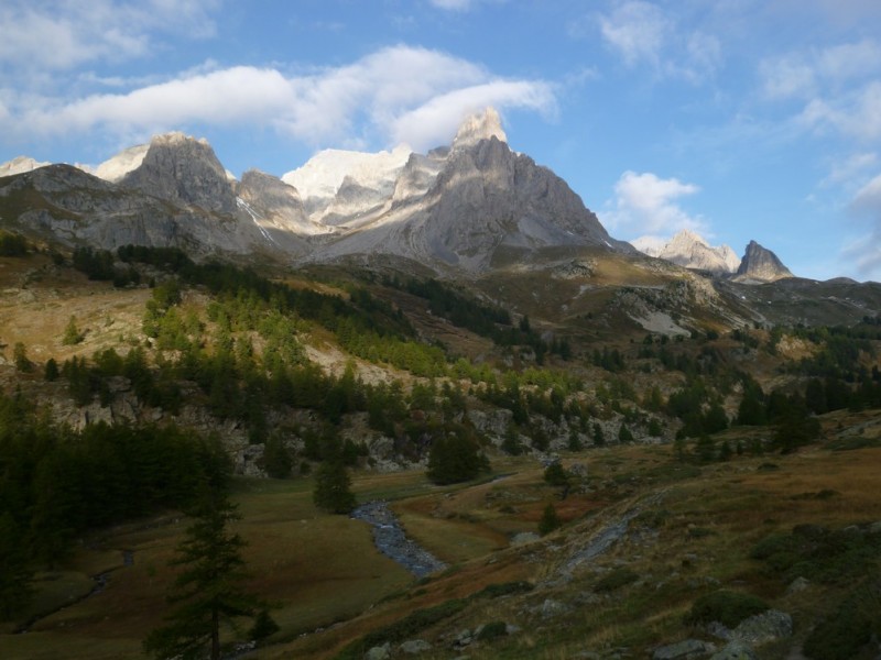 Pointe des Cerces : le matin depuis Laval