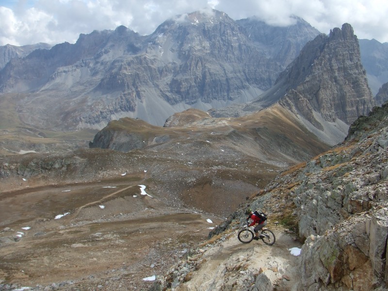 Eric : Enroule l'épingle au dessus du Col des Méandes