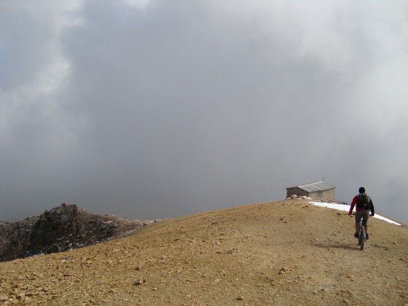 #23 Thabor : L-ric plonge dans le nuage. Thabor : L-ric plonge dans le nuage.