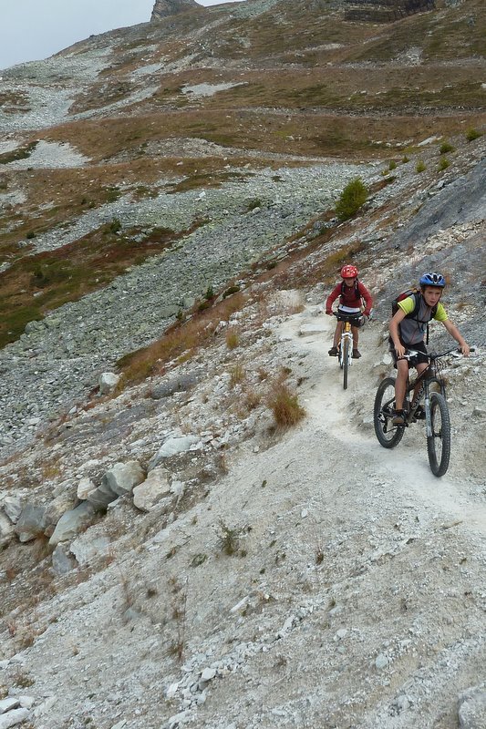 Pointes de Nava : Fin de la traversée