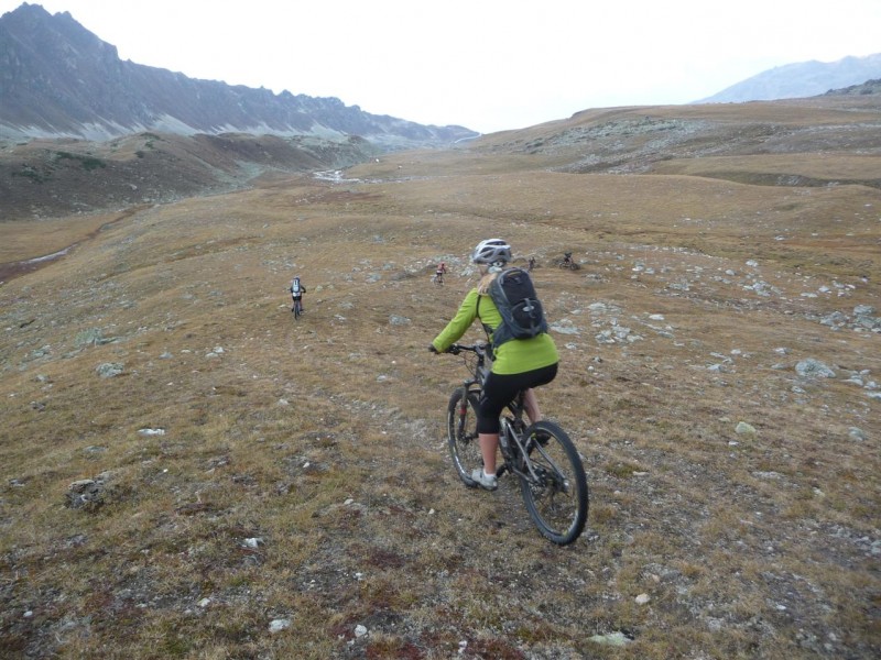 freeride : Du col, descente au feeling parfois...