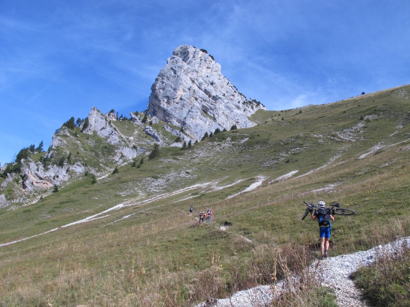 #3 sous le col de Bellefond : du portage sous le col de Bellefond : du portage