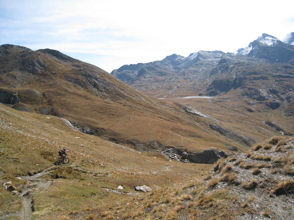 Traversée : commence la traversée vers les lacs de Longet