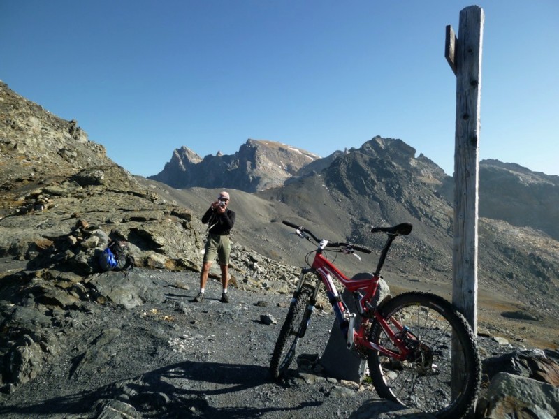 gipi, Col des Muandes : Mont Thabor à l'arrière plan