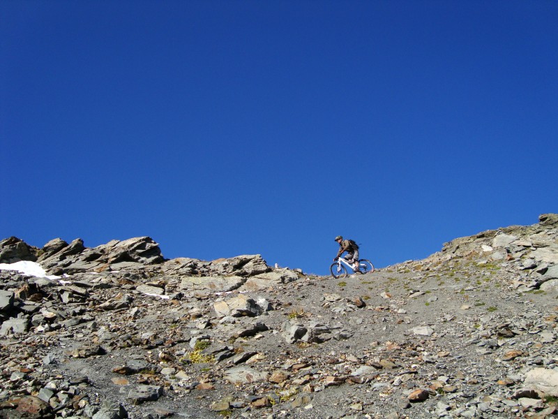 Tour Pic du Lac Blanc : L-Ric attaque le GR fantôme du col des Muandes...