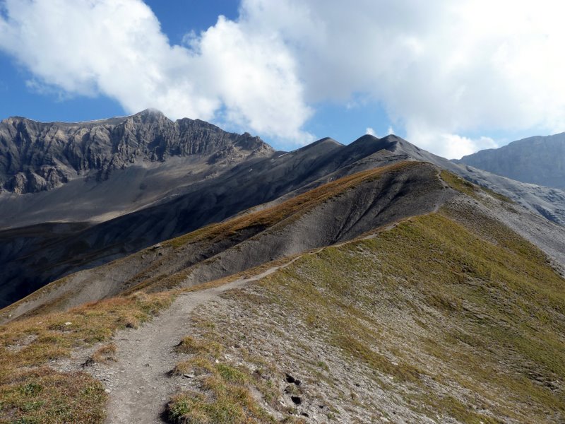 #3 Arête de l Arête de l'Arpille : Au dessus du Sanetsch