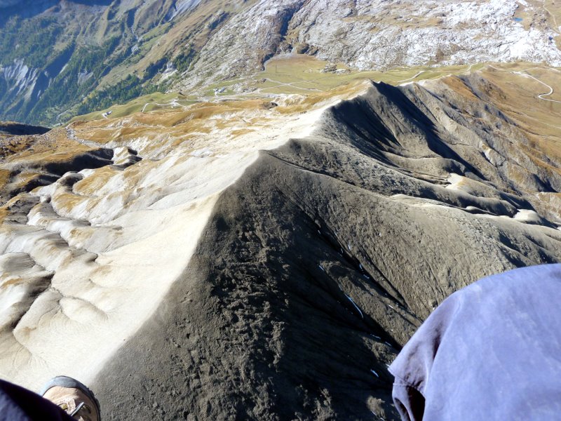 #22 Arête de l Arête de l'Arpille : L'Arête de l'Arpille vue des airs