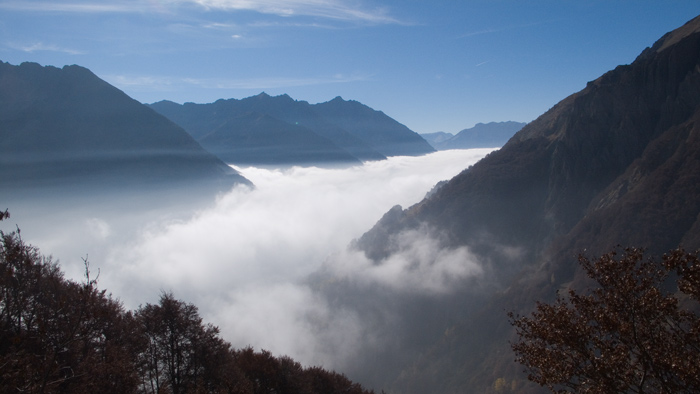 #1 Vallon des Souffles : L Vallon des Souffles : L'automne et ses couches d'inversion