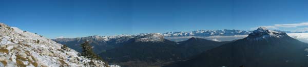 Panorama : Du Mont-Blanc au Taillefer