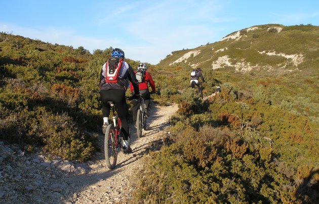 #5 L L'équipe du jour : En allant vers Frigolet