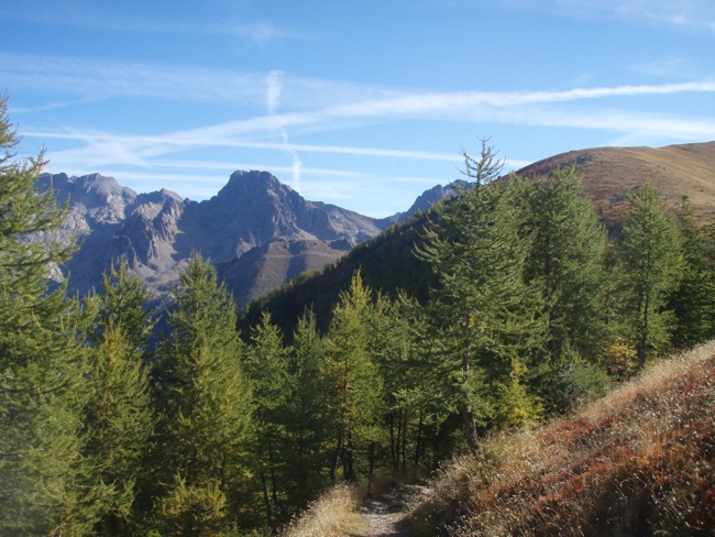 #7 Pelat : Vue sur le Poncet et le Cayre de la Madone Pelat : Vue sur le Poncet et le Cayre de la Madone