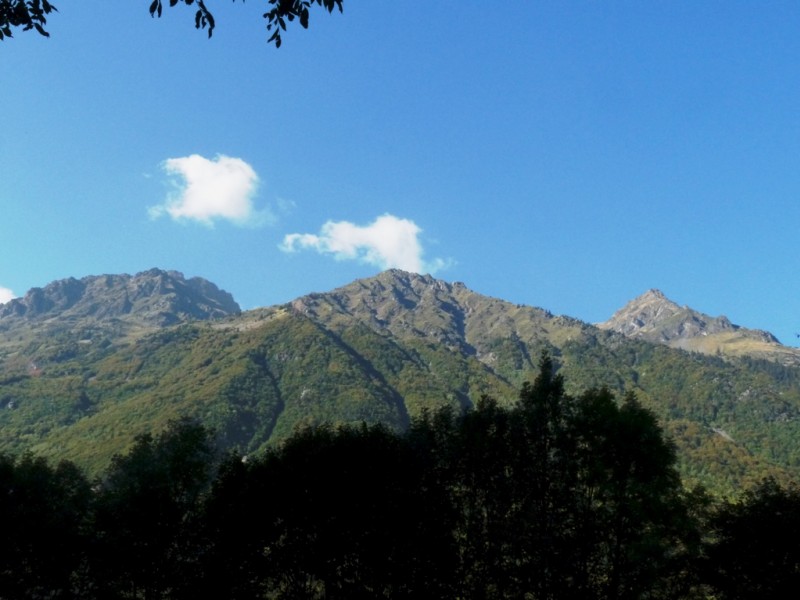Montagne des Chalmettes : en fin d'après midi depuis la Rochetaillée.