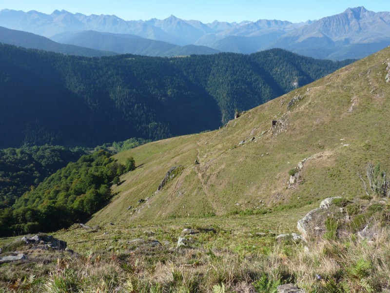 #12 Seniter du Col de Sonères : En haut de la descente. Seniter du Col de Sonères : En haut de la descente.