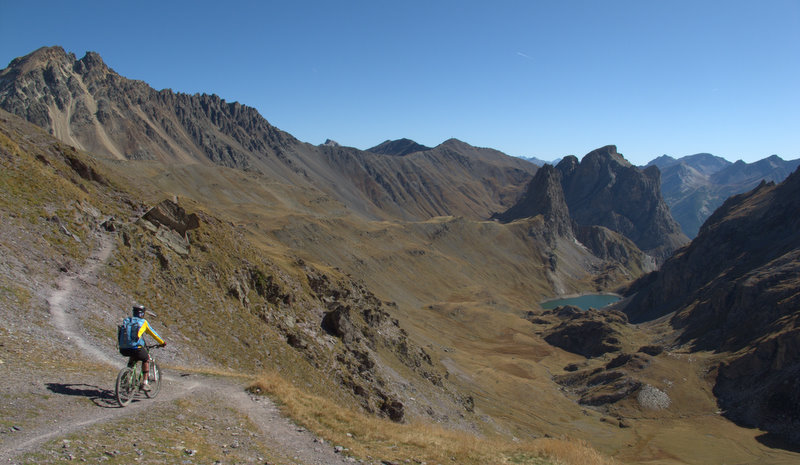 #21 Col de la Ponsonnière : plutôt déçu par cette descente, malgré des paysages prometteurs Col de la Ponsonnière : plutôt déçu par cette descente, malgré des paysages prometteurs