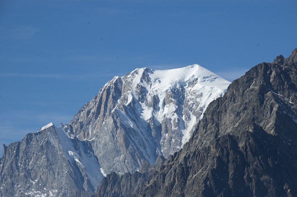 Pointe de la Belle Combe : Mont Blanc, versant de la Brenva