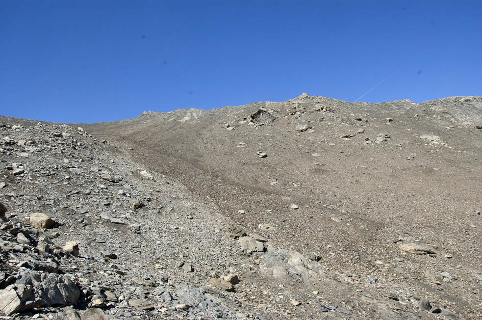 #23 Aiguille d Aiguille d'Artanavaz : Pente terminale sous le sommet