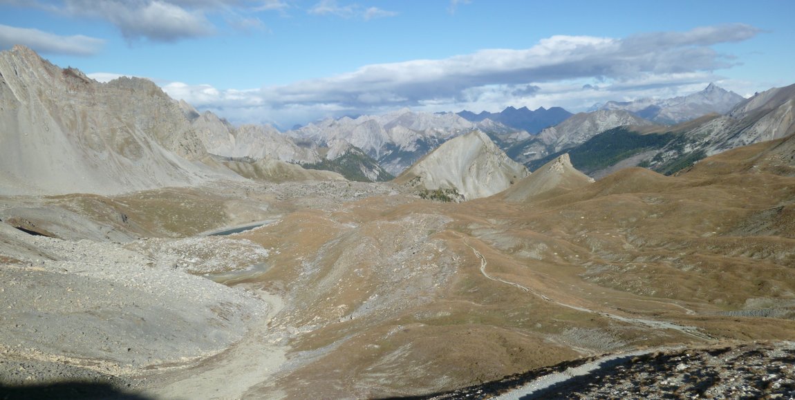 #2 steppe du Pas de la Reine : et mauvais temps sur Pelvoux steppe du Pas de la Reine : et mauvais temps sur Pelvoux