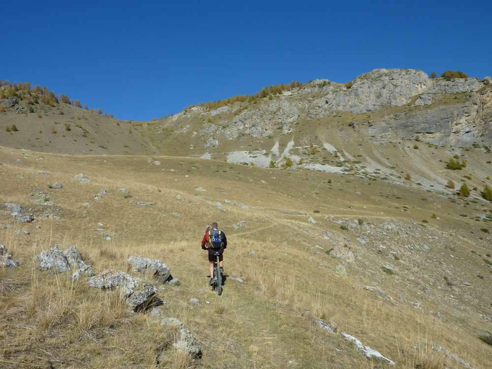 Col de Tramouillon : le col est en vue