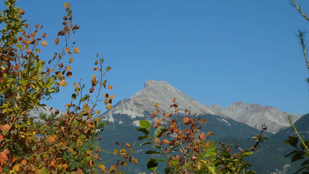 Crete du Peyron : c'est l'automne