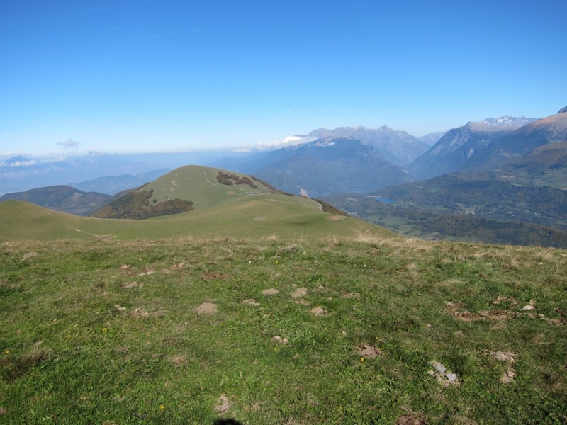 #3 au sommet : l au sommet : l'alpage vu du sommet