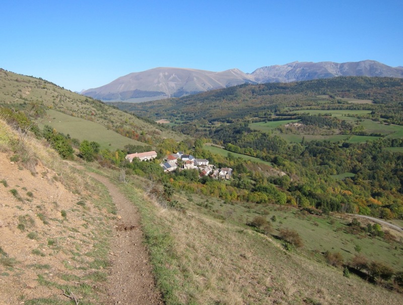 #6 descente : arrivée sur Le Majeuil descente : arrivée sur Le Majeuil