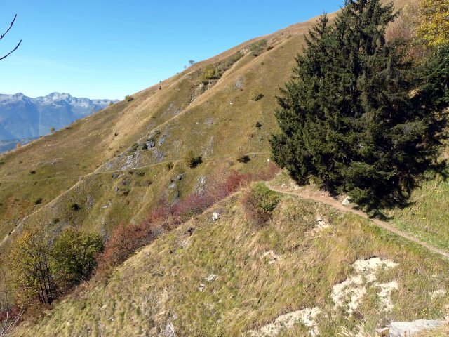 #9 sentier de Valbuche : la traversée sous le Mont du Fut sentier de Valbuche : la traversée sous le Mont du Fut