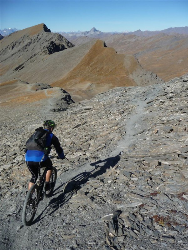#14 Col Vieux en traversée : Hervé, avec le tracé bien sympa qui suit... Col Vieux en traversée : Hervé, avec le tracé bien sympa qui suit...
