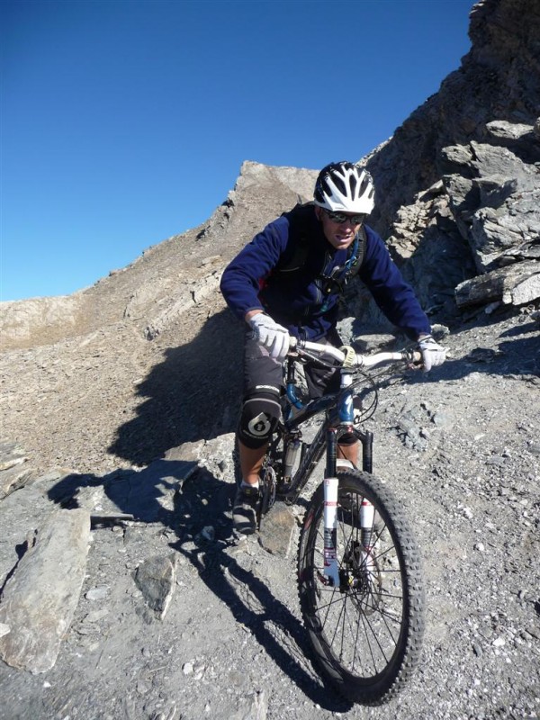 #19 Col Vieux en traversée : Fabien, dans les starting block, pour le Col Vieux ! Col Vieux en traversée : Fabien, dans les starting block, pour le Col Vieux !