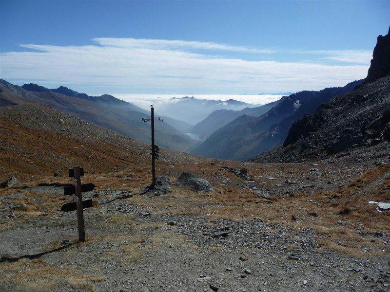 #8 Col Vieux en traversée : Le versant Italie, et sa Nebbia bien présente... Col Vieux en traversée : Le versant Italie, et sa Nebbia bien présente...
