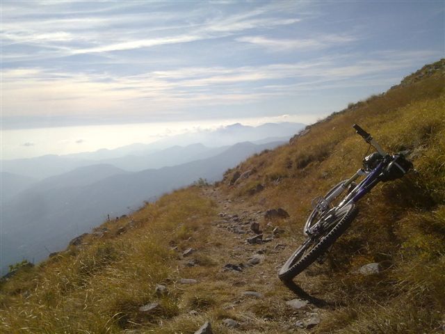 #8 debut deuxieme descente : au terminus du sentiero degli alpini debut deuxieme descente : au terminus du sentiero degli alpini