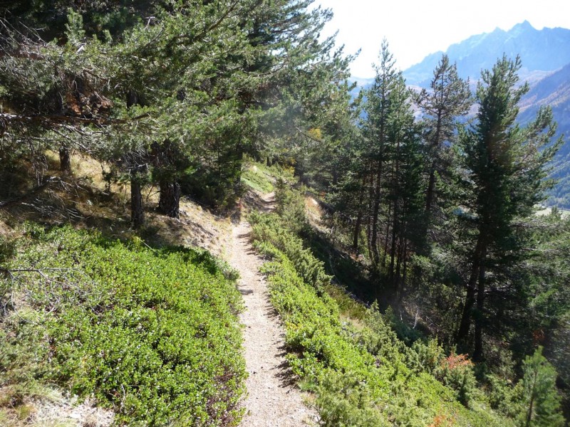 #14 Pointe de Rasis : Le travers qui mène au Villard... Pointe de Rasis : Le travers qui mène au Villard...