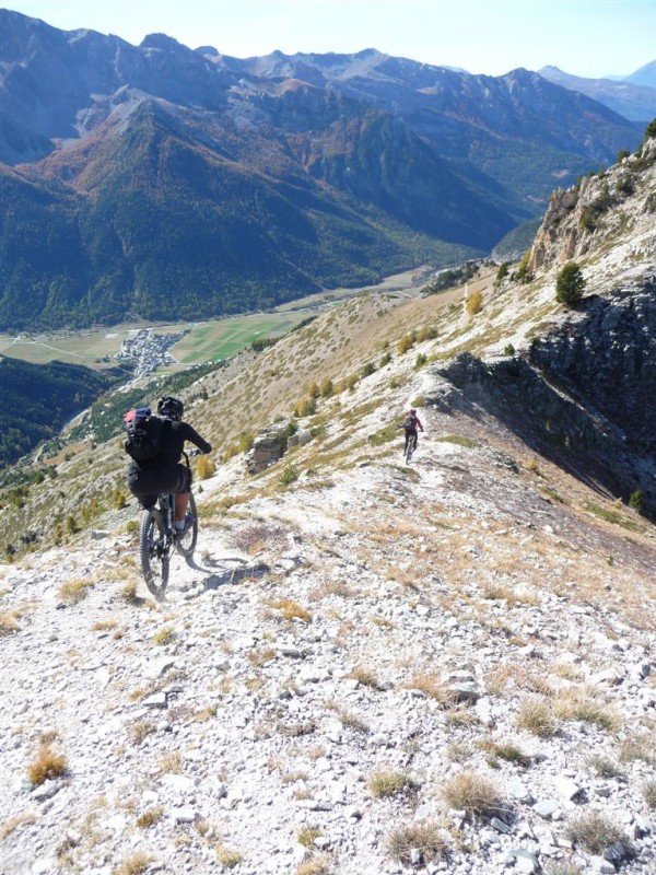 #12 Pointe de Rasis : L Pointe de Rasis : L'arête, bien technique au tout début !