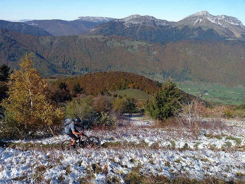 #4 Arclusaz : Ca monte bien sur le sol gelé Arclusaz : Ca monte bien sur le sol gelé