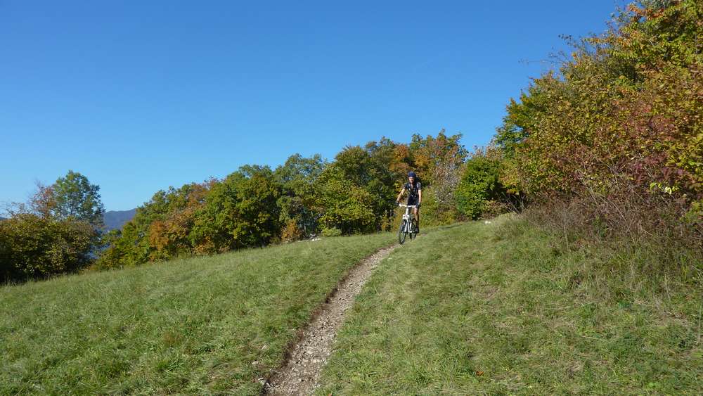 #5 Yann : superbe section sur la ligne de crete Yann : superbe section sur la ligne de crete